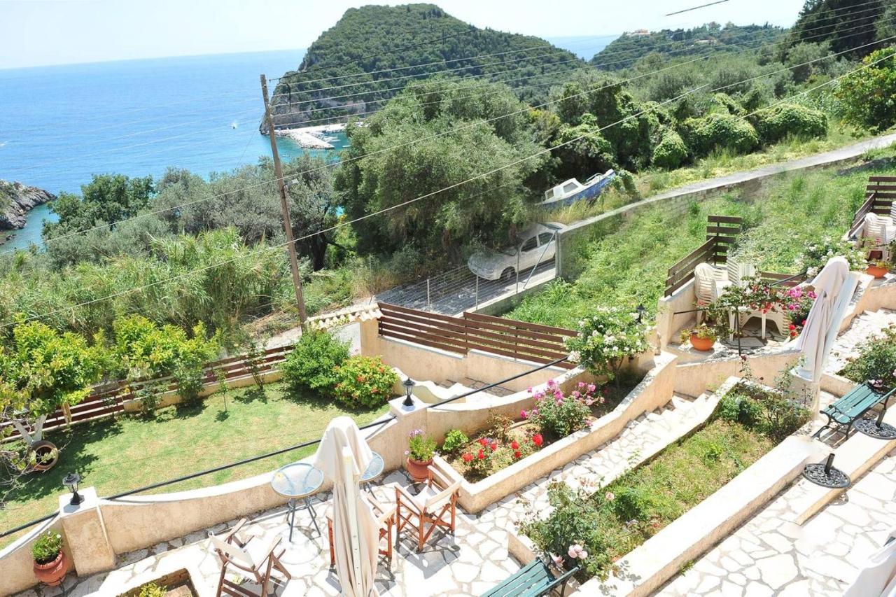 Villa Angela Panorama Paleokastritsa Exterior foto