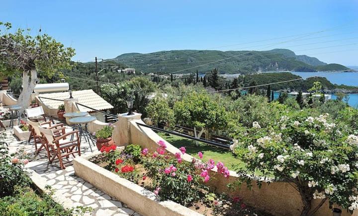 Villa Angela Panorama Paleokastritsa Exterior foto