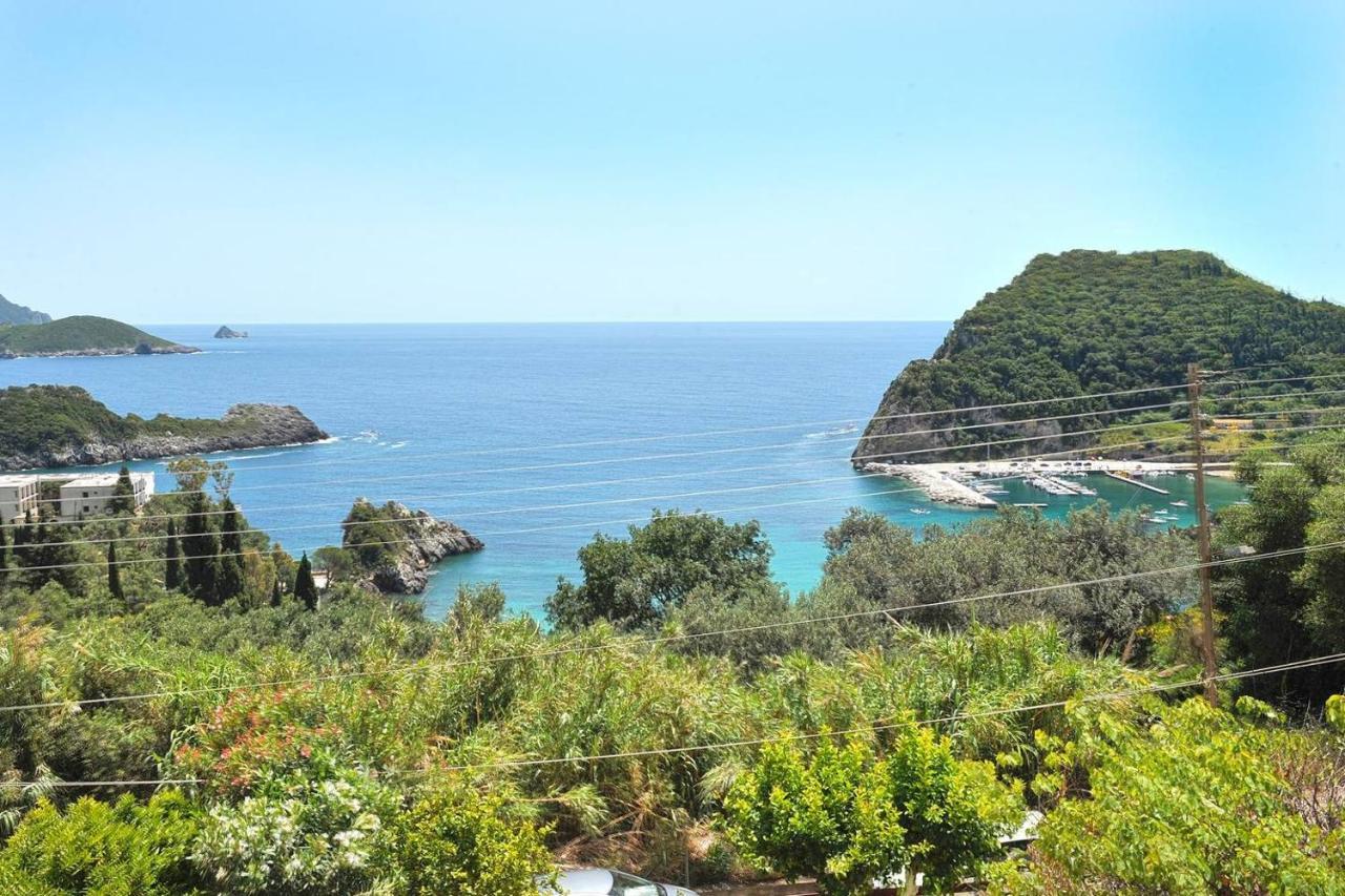 Villa Angela Panorama Paleokastritsa Exterior foto