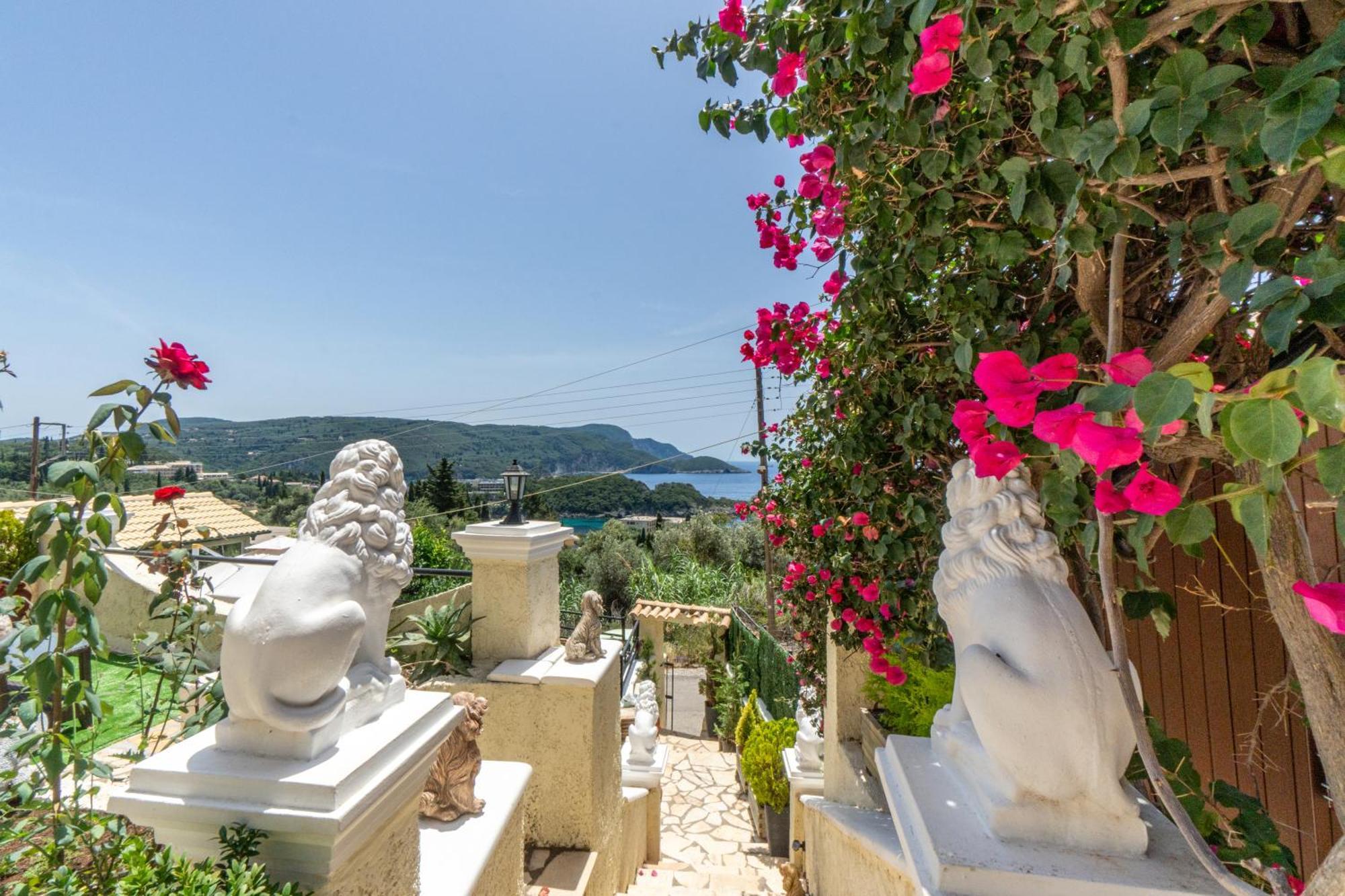 Villa Angela Panorama Paleokastritsa Exterior foto